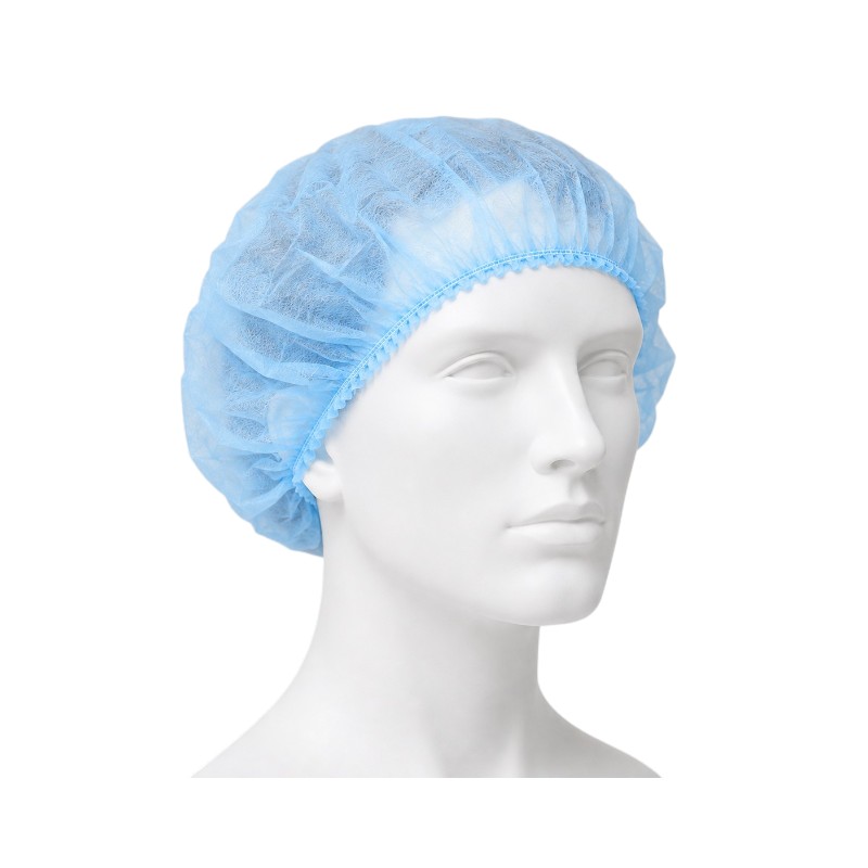 Charlotte - Non-tissé - Clip - 2 élastiques - Ø53,5cm - Bleue - Pack de 100 pièces